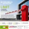 KIT LIMIT 600-24V (ONLY CABINET) +  TRAFFIC LIGHT OPTION  + SPLIT BOOM BAR(3+3) 6MT