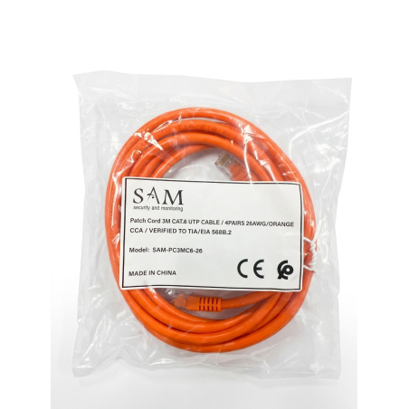 Cordon de brassage 3M UTP Cat.6