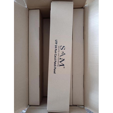 Panneau De Brassage 24 Ports UTP Cat.6 SAM